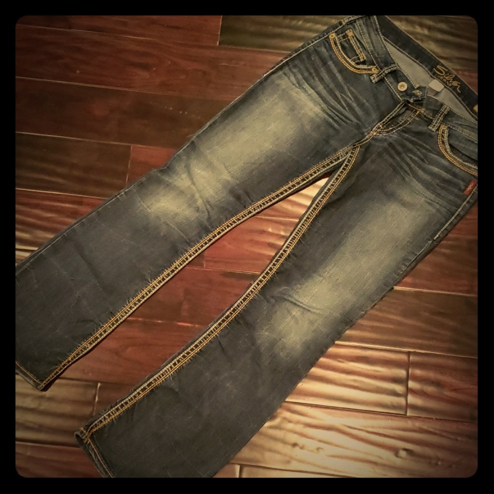 Women's Silver boot cut jeans